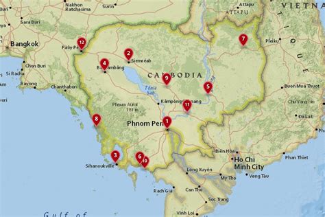 12 Best Cities to Visit in Cambodia (+Map) .
